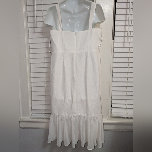 AW Bridal Womens White Wedding Dress EUC Size Unknown - Picture 2 of 12